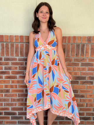 Tang Abstract Daphne Dress