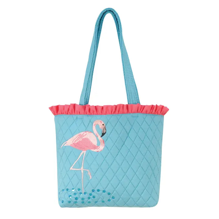 Quilted Beach Tote