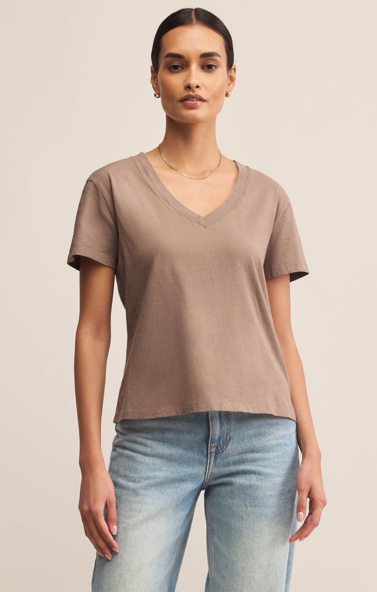 Z Supply Weekdays V-Neck Tee