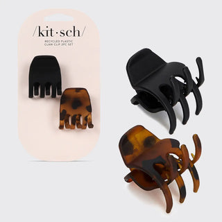 KITSCH Eco-Friendly Medium Claw Clips 2pc Set