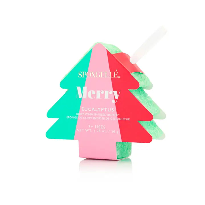 Spongelle Christmas Tree Body Wash Buffer