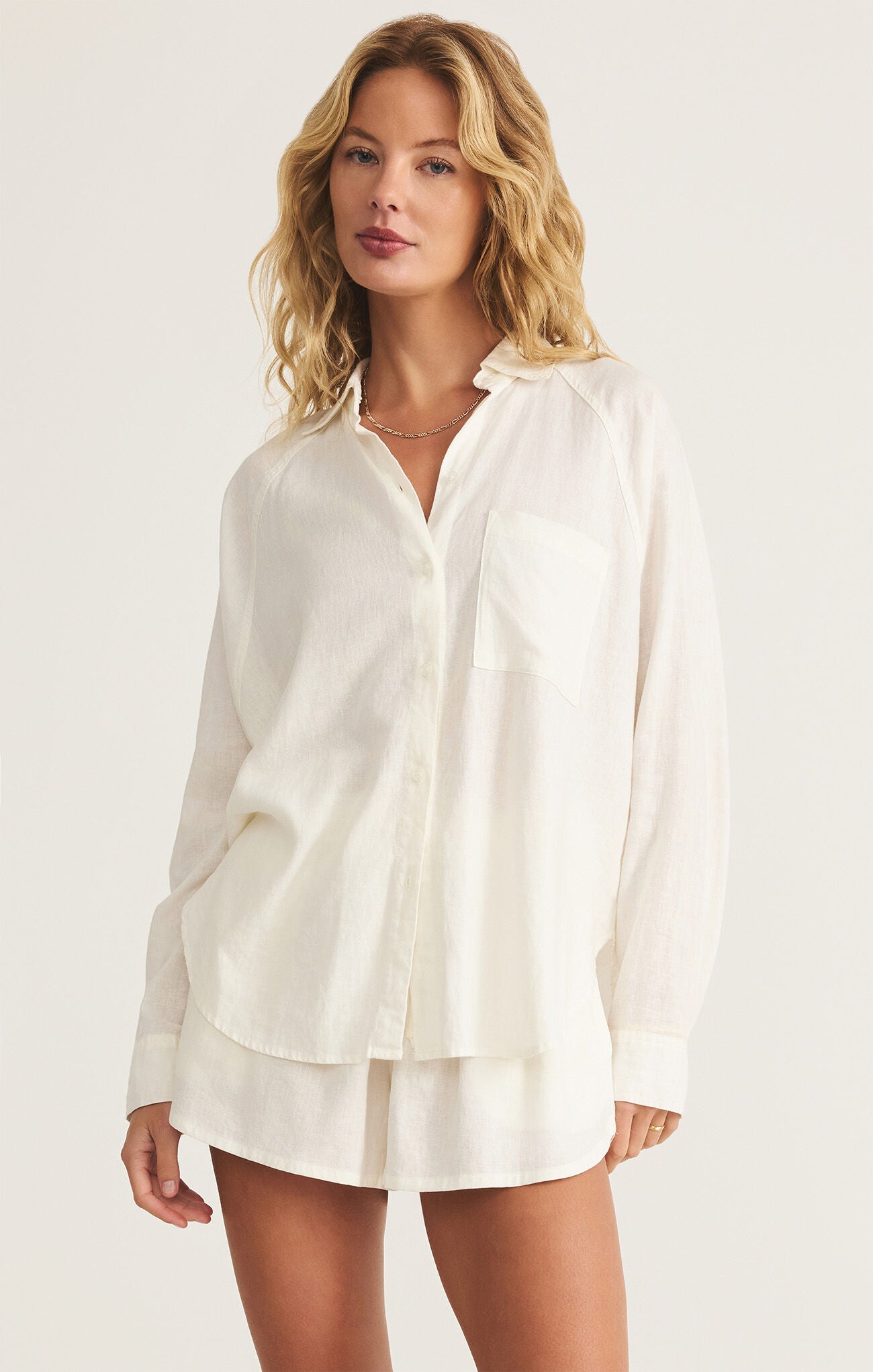 Z Supply The Perfect Line Top White