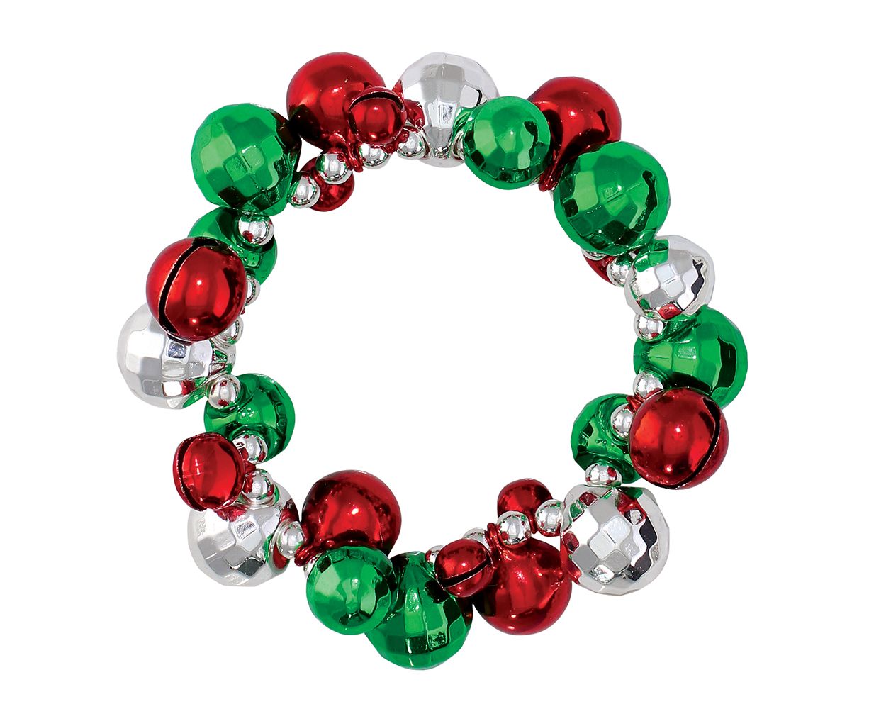 Periwinkle Christmas Jingle Bell Bracelet