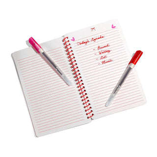 Strawberry Sugar: Scented Gel Pen & Highlighter Writing Kit