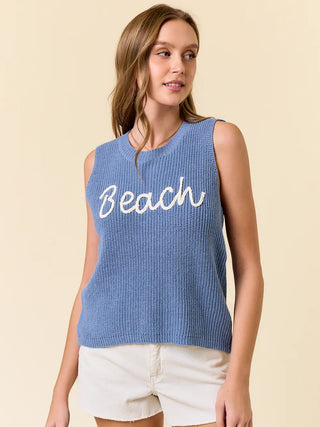 Beach Sweater Tank