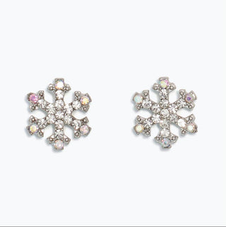 Cuties Crystal Snowflakes Earrings