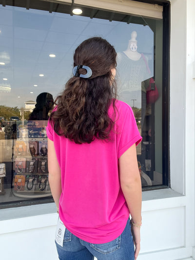 Modal Soft V-Neck Tee
