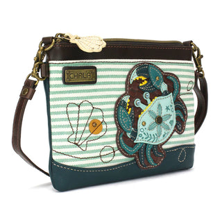 Chala  - Mini Crossbody - Teal Crab