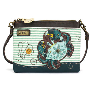 Chala  - Mini Crossbody - Teal Crab