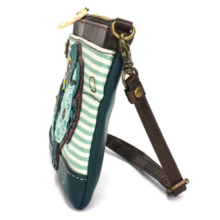 Chala  - Mini Crossbody - Teal Crab