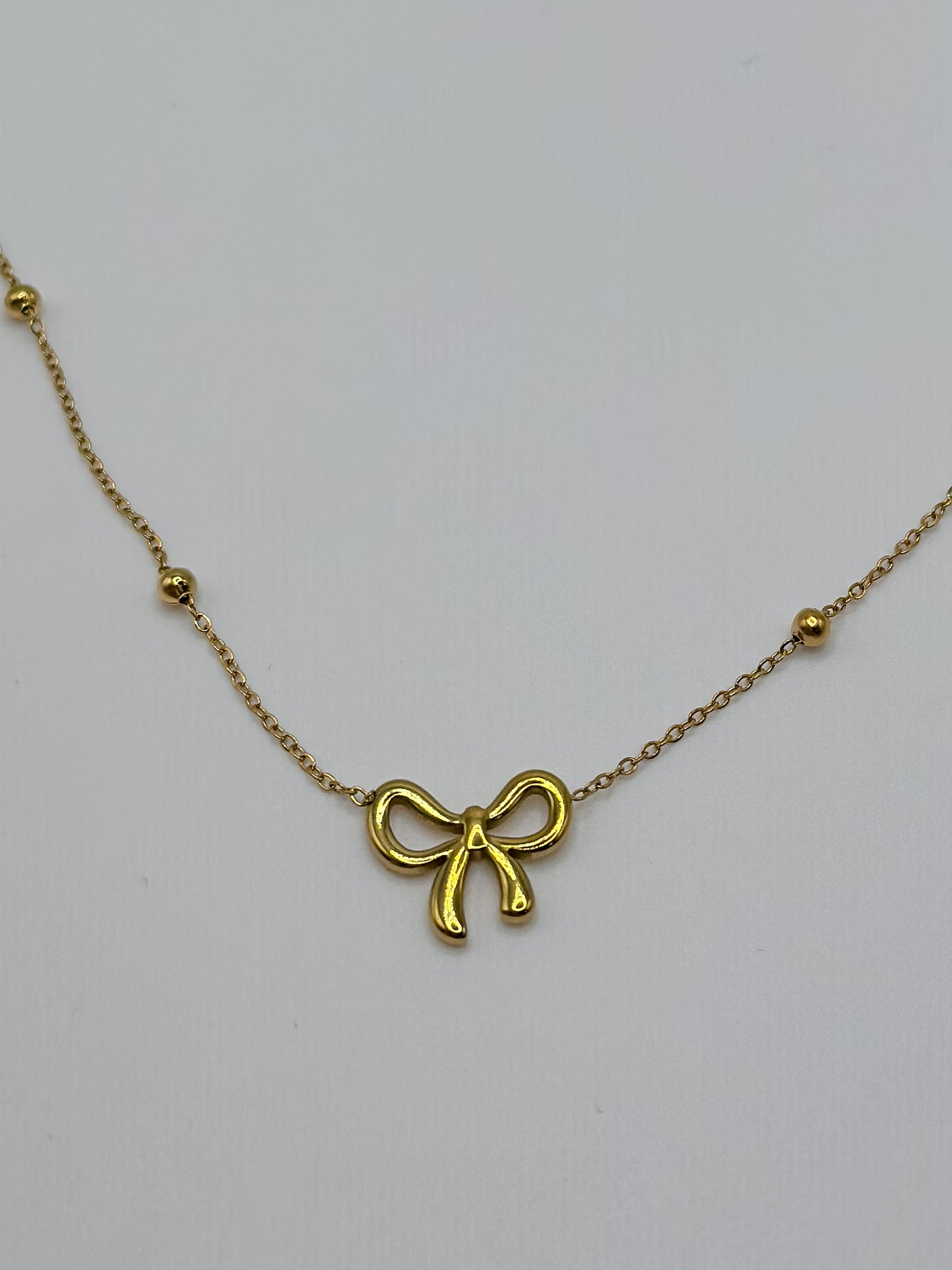 Baby Bow Chain Necklace