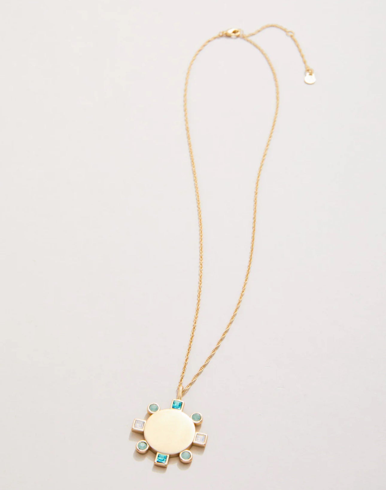 Spartina Mystic Moss Necklace 18" Sea Foam