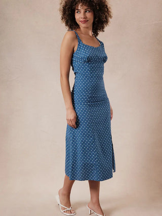 Polka Dot Patriot Midi Dress