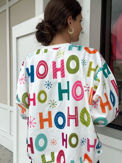 HoHoHoliday Printed Crewneck