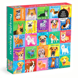 Pawsome Portraits 500 Piece Family Puzzle