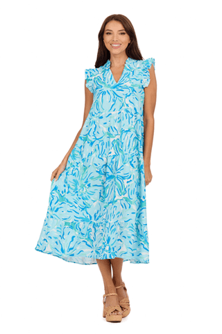 Mudpie Alexandria Tiered Maxi Dress