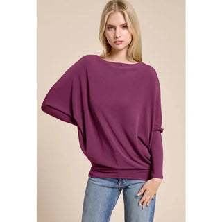 Signature Best Selling Dolman Long Sleeve Top