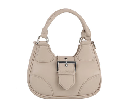 Buckle Front Flap Satchel