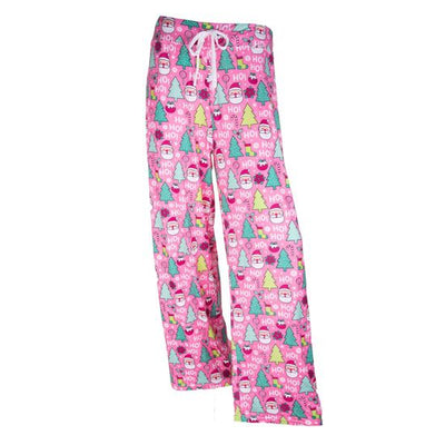 Preppy & Pink Christmas Loungewear Pants Set