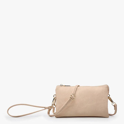 Riley 3 Compartment Wristlet/Crossbody