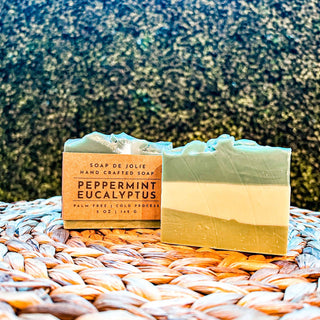 Peppermint and Eucalyptus Cold Process Soap