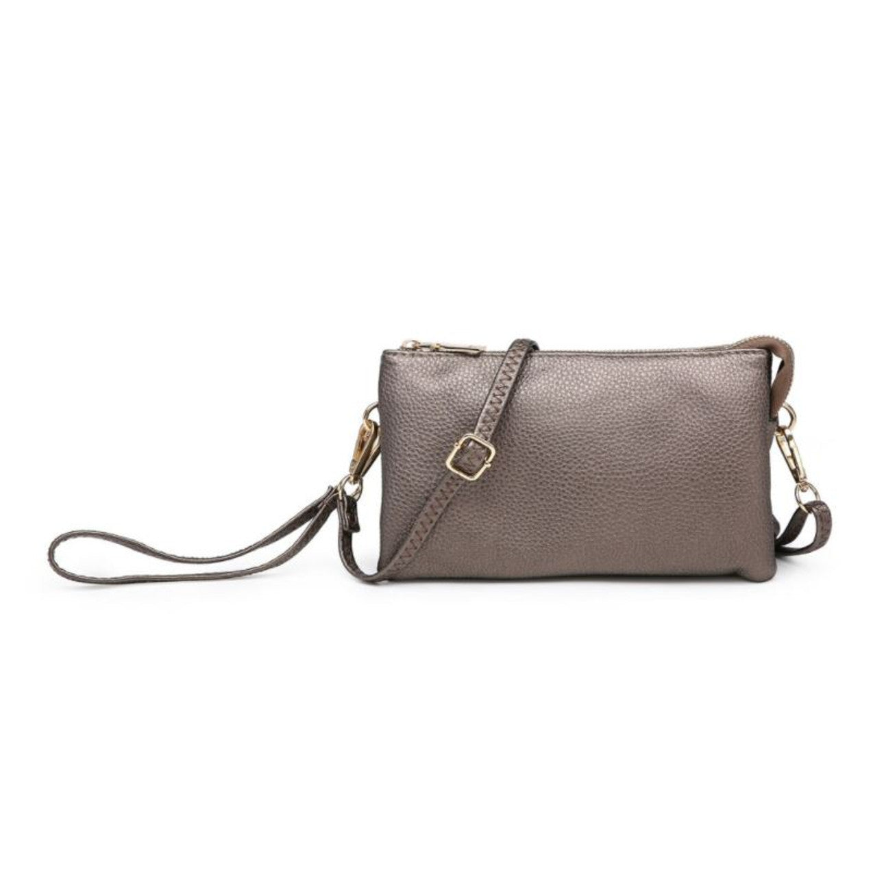 Riley 3 Compartment Wristlet/Crossbody