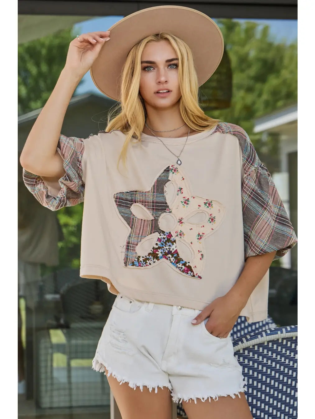 Print French Terry Top