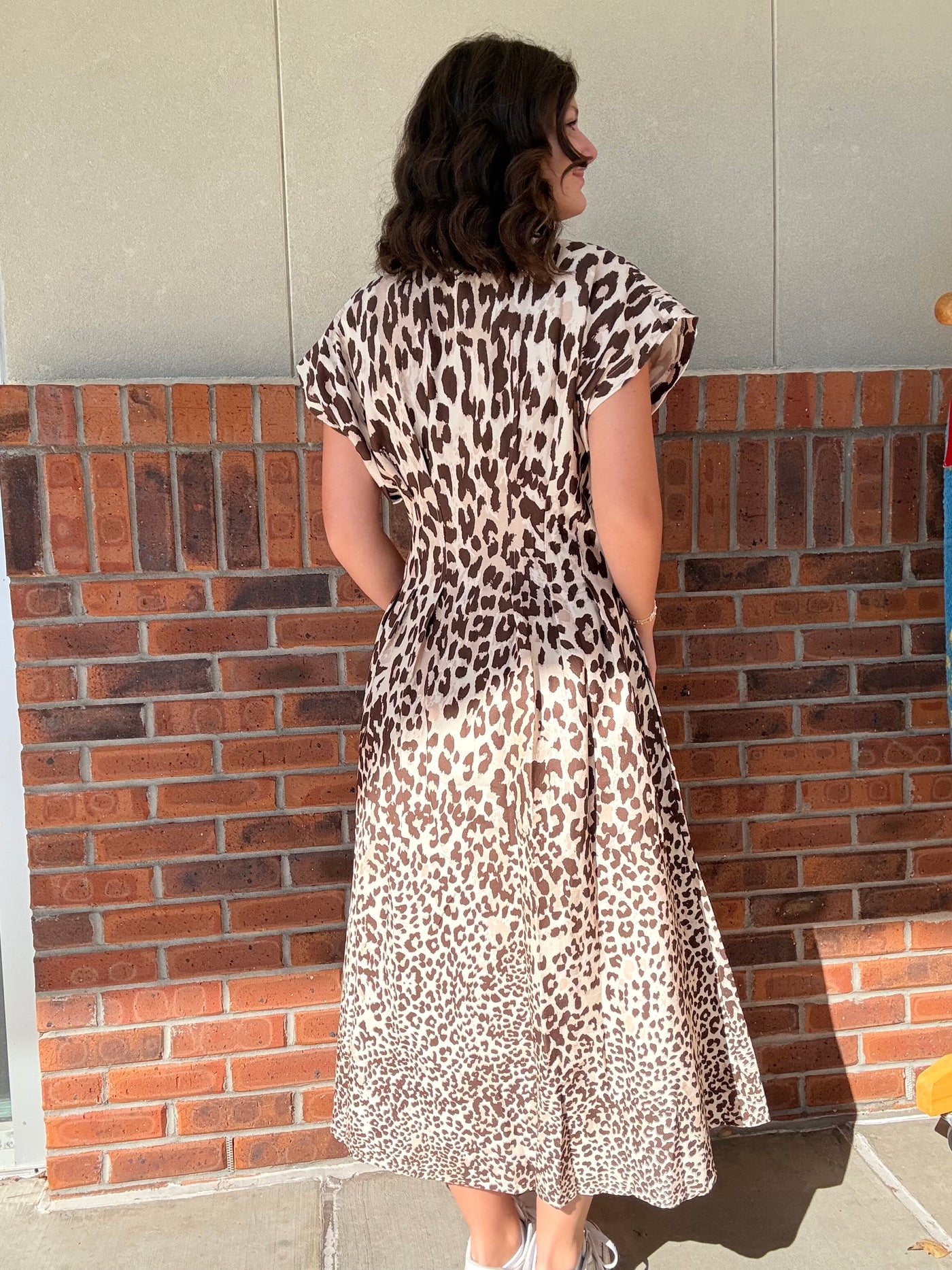 Into the Jungle Midi Dress