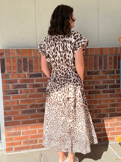 Into the Jungle Midi Dress