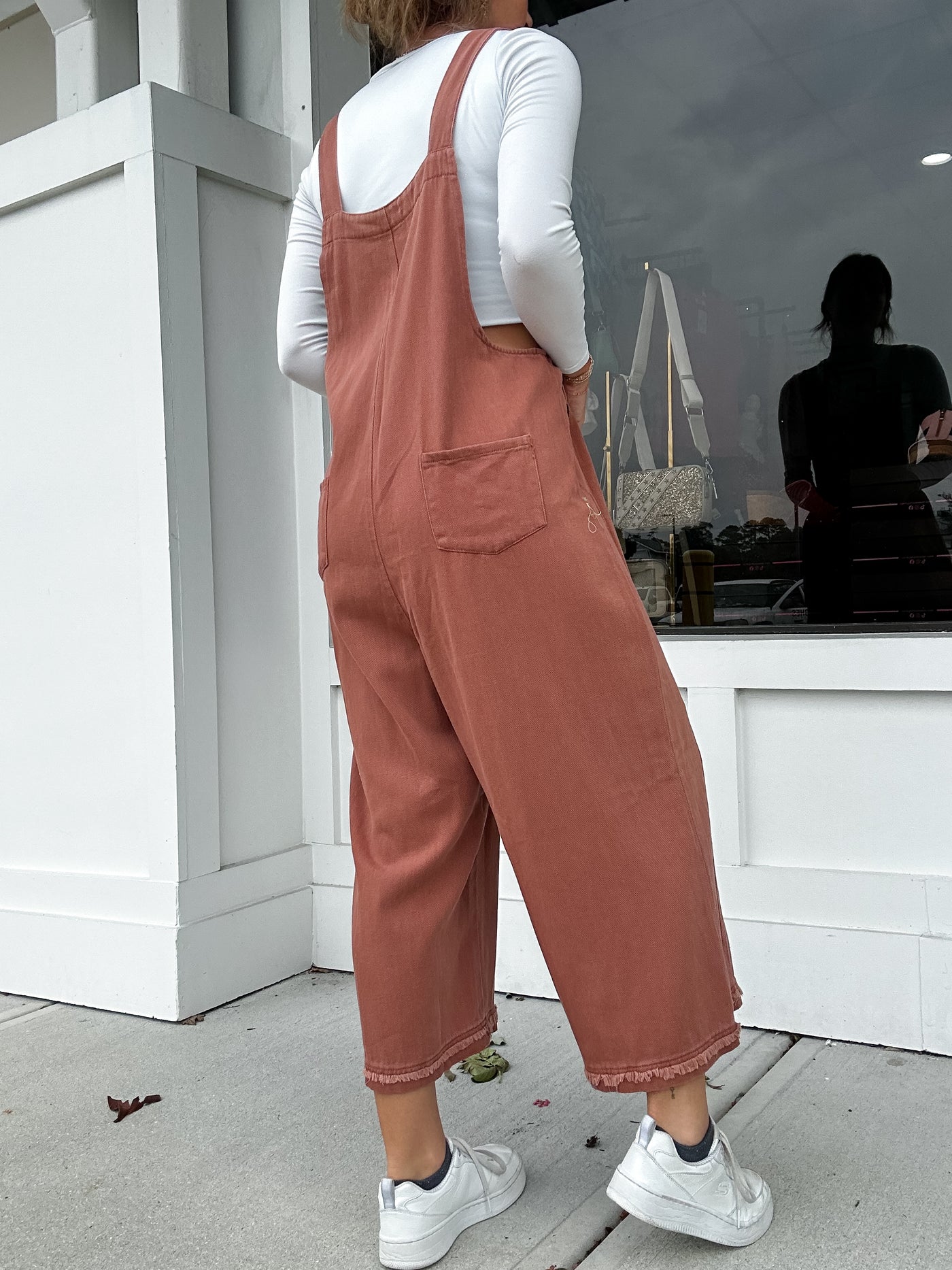 Ella Twill Jumper Pants