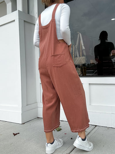 Ella Twill Jumper Pants