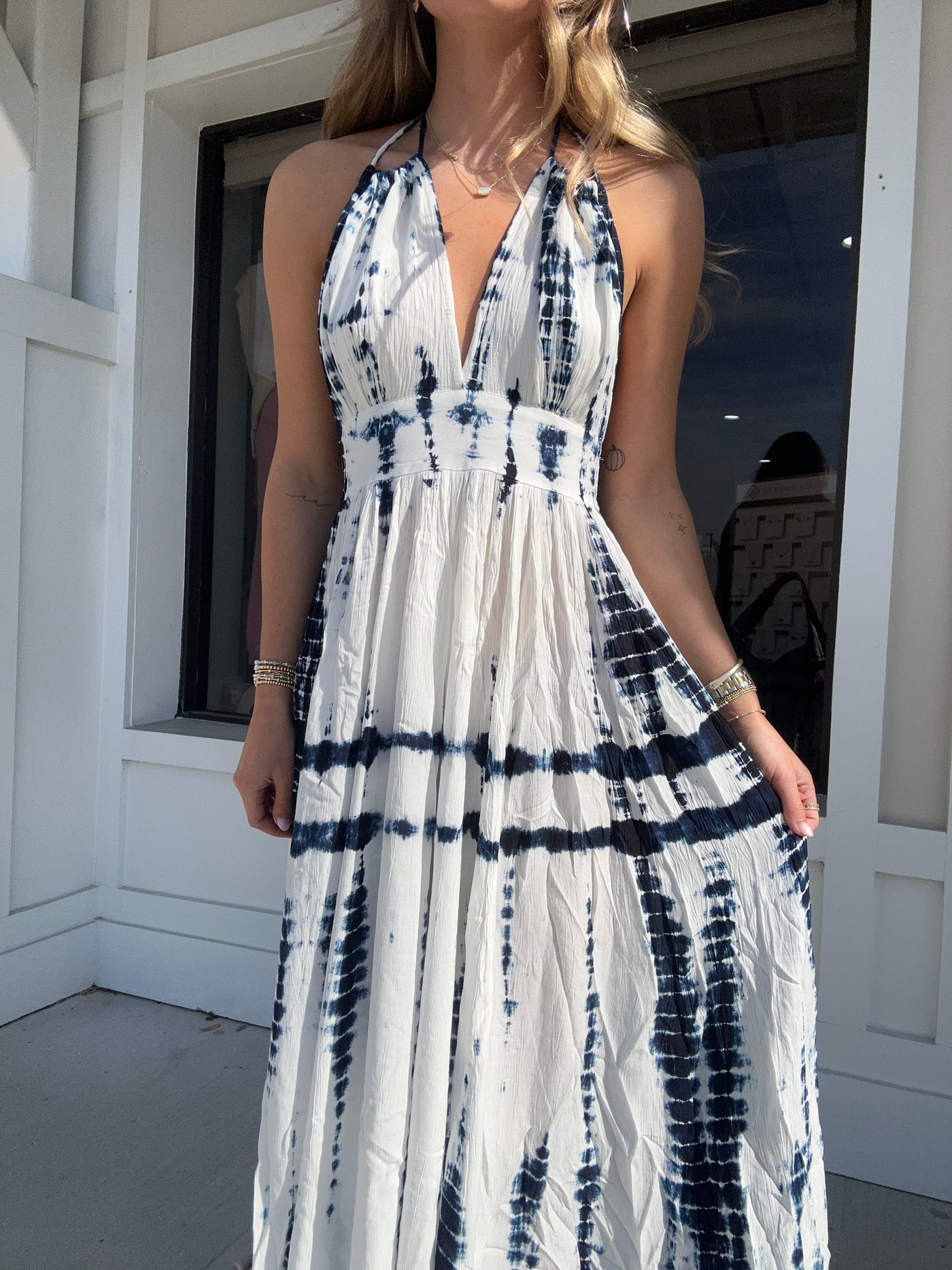 Lisa Halter Maxi Dress