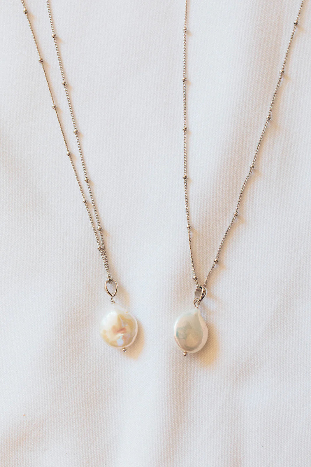 Plain Pearl Necklace