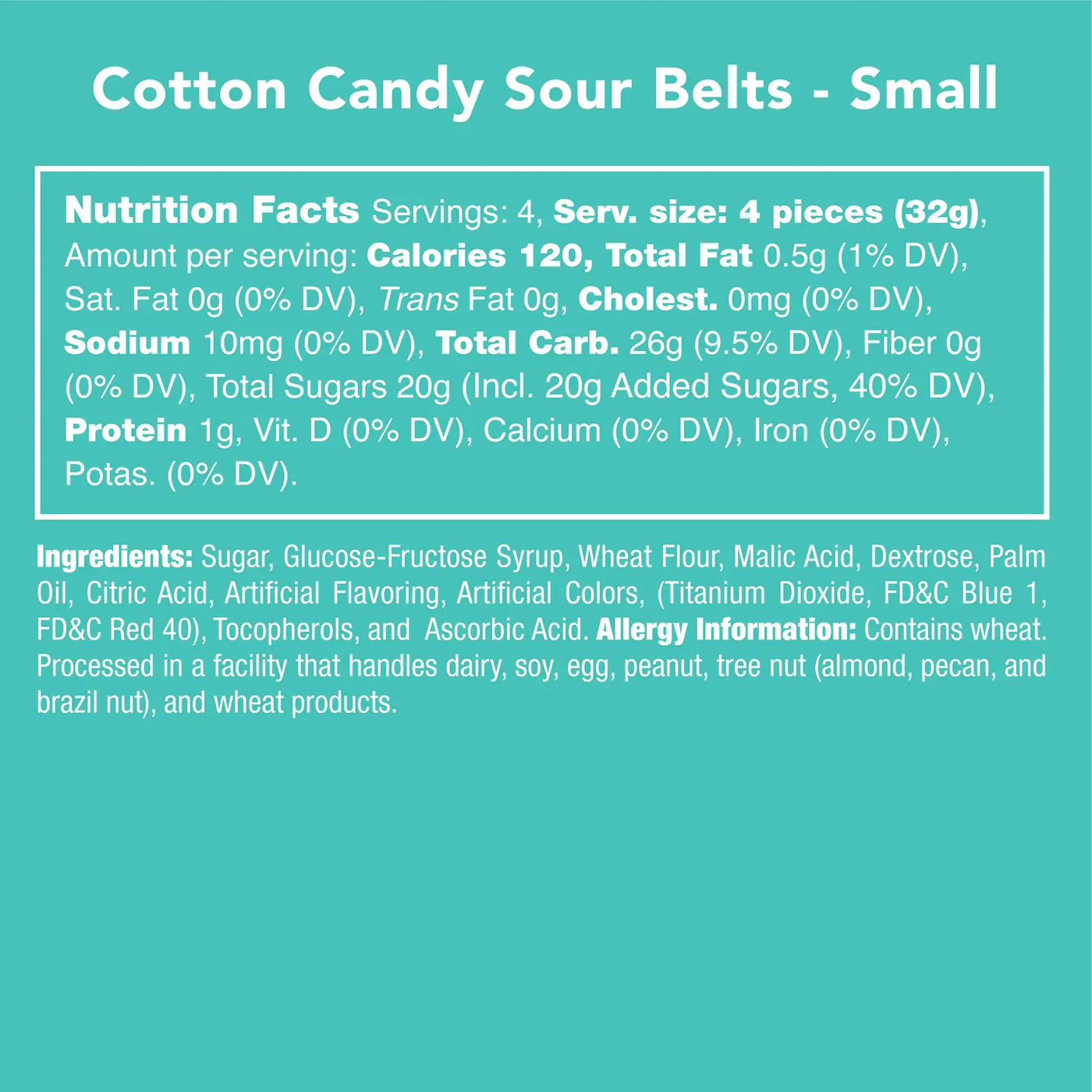 Cotton Candy Sour Belts