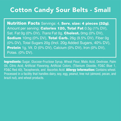 Cotton Candy Sour Belts