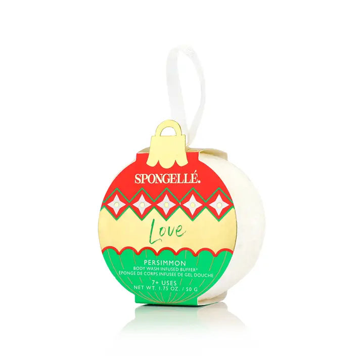 Spongelle Christmas Ornament Body Wash Buffer