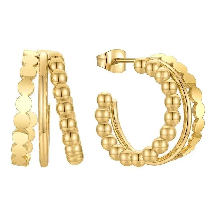 Sahira Sienna Tri Hoop