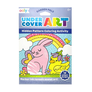 Undercover Art Hidden Pattern Coloring Activity Art Cards
