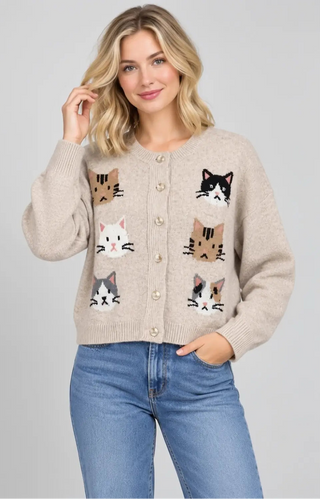 The Purrfectly Cozy Cat Cardigan