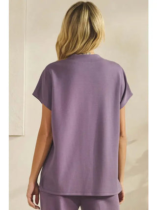 V-Neck Modal Scuba Top