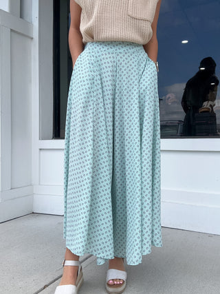Geo Print Pants