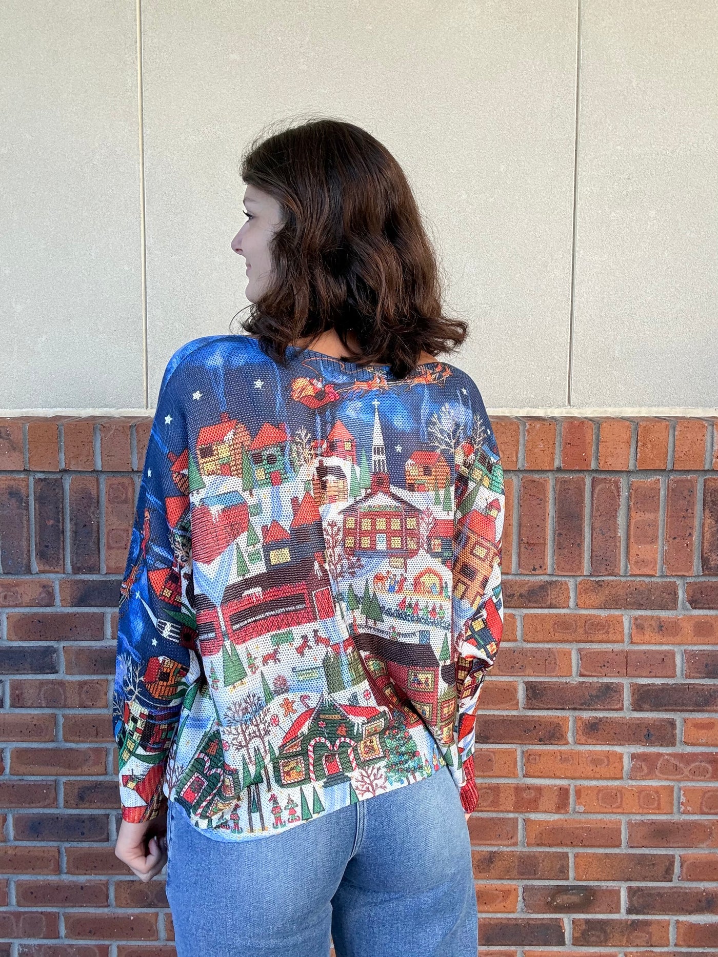 Festive City One-Size Sweater