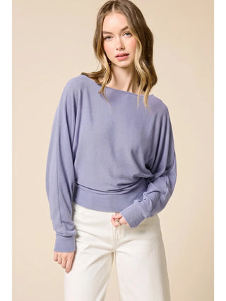 Bryn Boat Neck Top