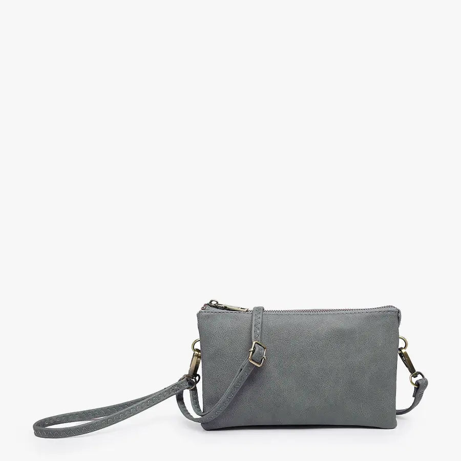 Riley 3 Compartment Wristlet/Crossbody