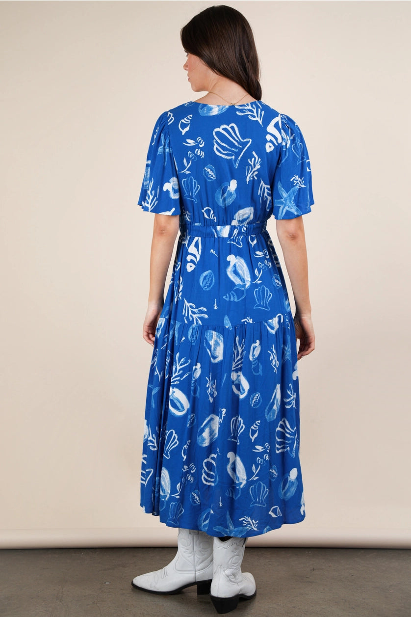 Tropical Oasis Midi Dress