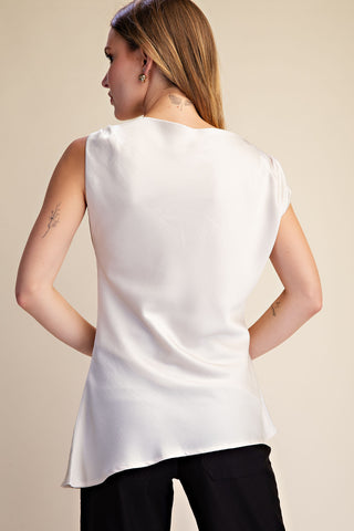 Darling Asymmetric Drape Top