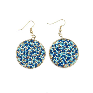 Seed Bead Sprinkle Earrings