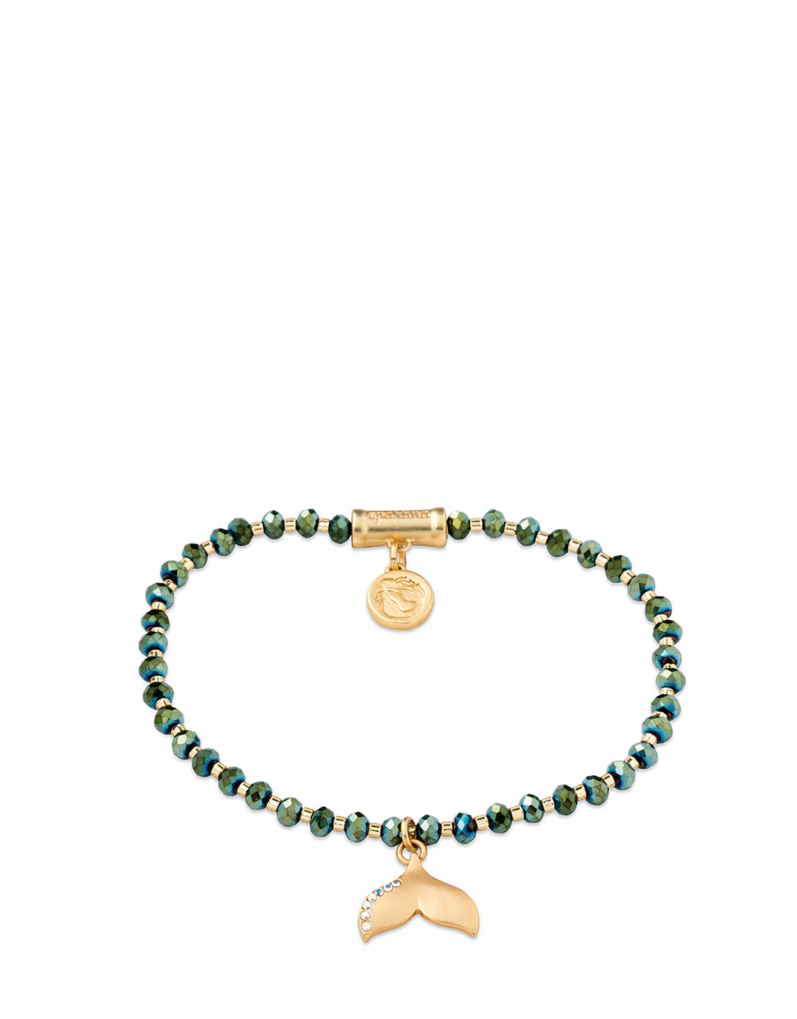 Spartina Twinkle Stretch Bracelet Deep Teal/Tail