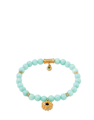 Spartina 6mm Stretch Bracelet Aqua/Urchin