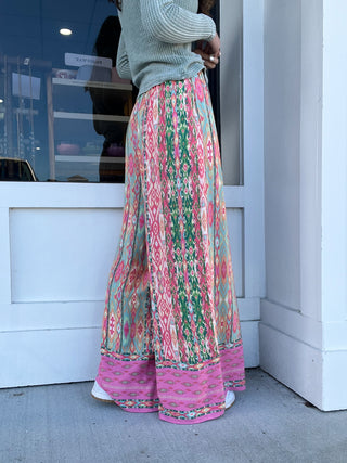 Printed Palazzo Pants